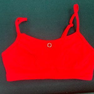 Red Sports Bra
